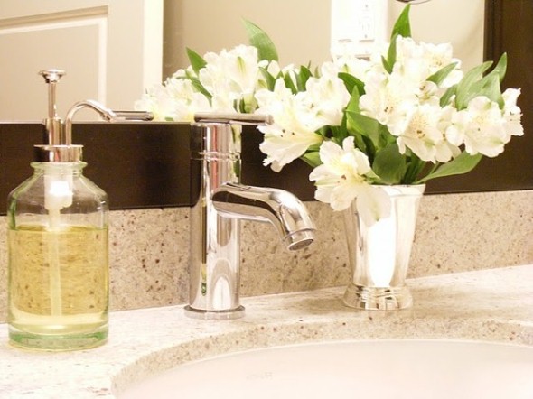 17 ideias para decorar seu banheiro e lavabo com flores ou plantas -> Decoracao Banheiro Plantas 17 ideias para decorar seu banheiro e lavabo com flores ou plantas -> Decoracao Banheiro Plantas