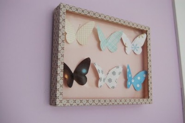 Enfeitar paredes com borboletas 004