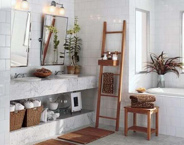 Decoração simples e útil para o banheiro ficar mais organizado -> Banheiro Simples E Organizado Decoração simples e útil para o banheiro ficar mais organizado -> Banheiro Simples E Organizado