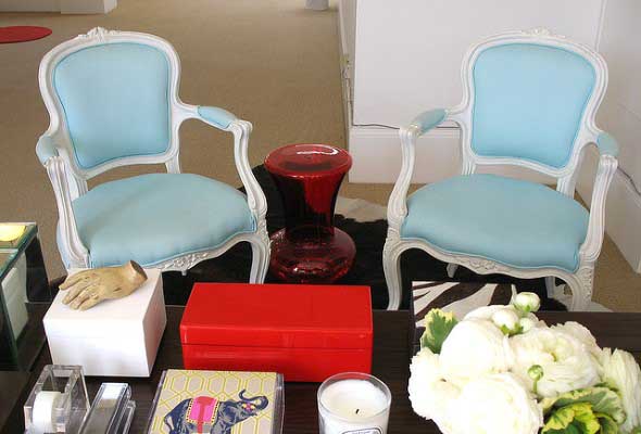 Cadeiras para decorar a sala 004