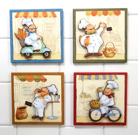 Quadros para cozinha, como usar na decoração 009