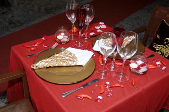 Mesa de jantar Dia dos Namorados 010