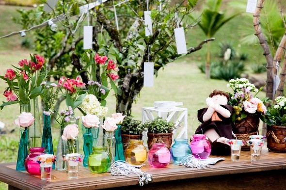 Decoração para festa de casamento de tarde 014