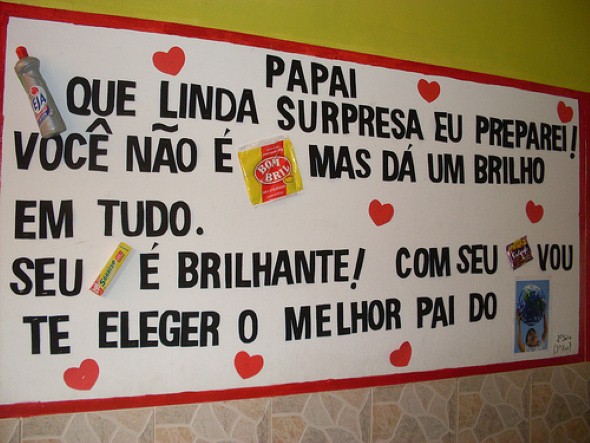 Decoração sala de aula Dia dos Pais 010