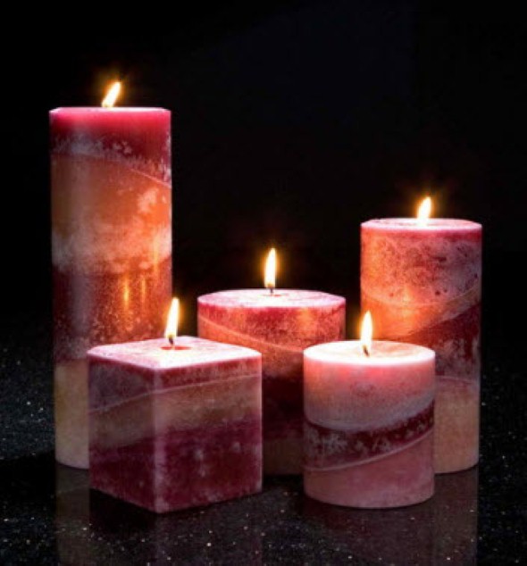 Como montar velas para decorar a casa 003