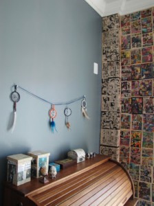 Decoração com história em quadrinhos 016