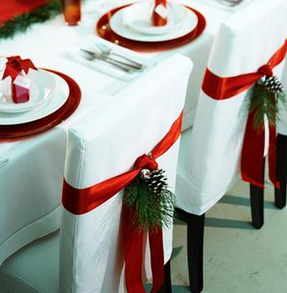 decoração linda de mesa natal  3