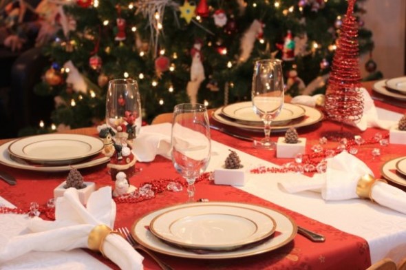 Como decorar a mesa de Natal 004