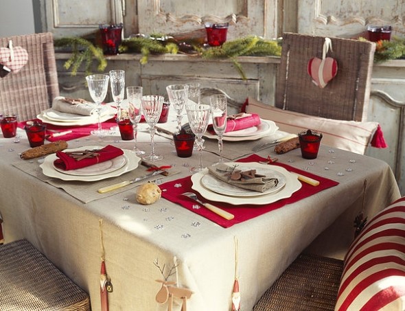 Como decorar a mesa de Natal 016