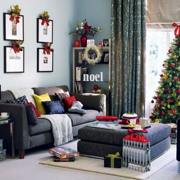 5 dicas de como fazer a decoração da sala para o Natal e 16 fotos