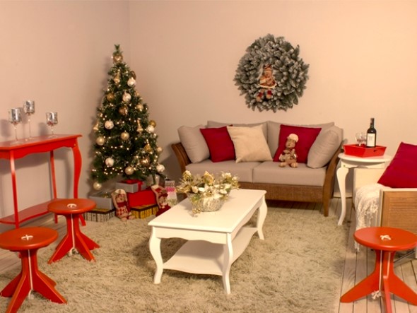 Como decorar a sala para o Natal 006
