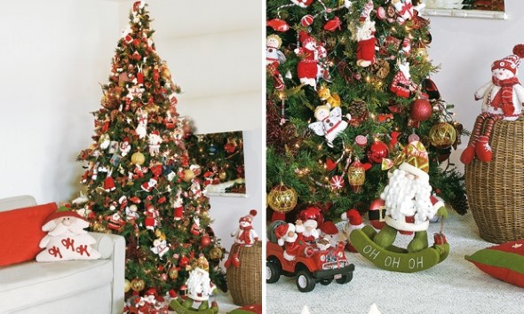 Como decorar a árvore de Natal 008