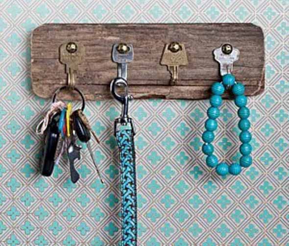 Transforme chaves velhas em objetos de decoração 002