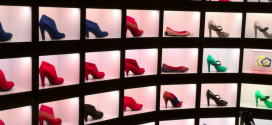22 idéias para decorar loja de calçados