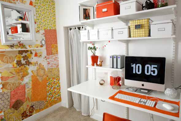 Ideias simples para organizar seu Home Office 001