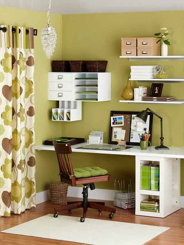 Ideias simples para organizar seu Home Office 002