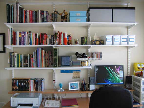Ideias simples para organizar seu Home Office 005