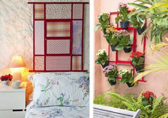 Idéias para usar janelas antigas na decoração 003