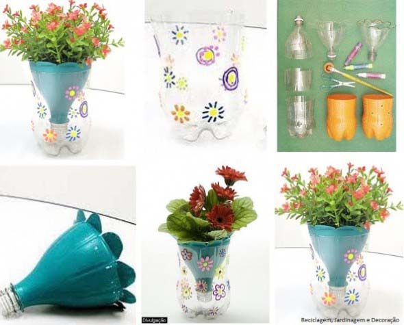 Vasos artesanais decorativos 012