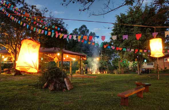 Decoração para festa junina no sítio 007