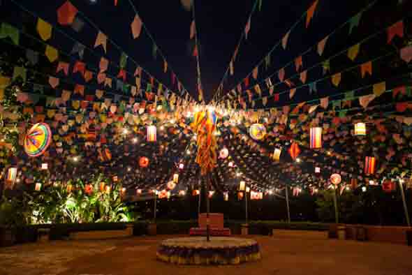 Decoração para festa junina no sítio 010