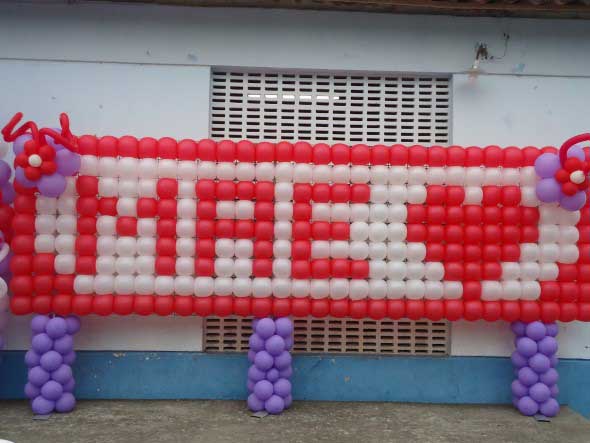 Decoração para o Dia das Mães em escola 014