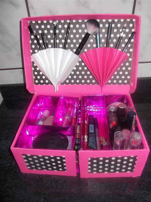 DIY – Organizador de maquiagens 001