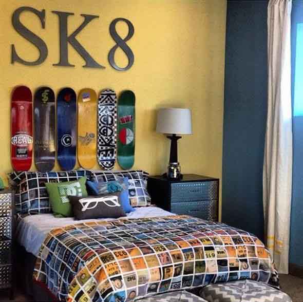 skate na decoração 007
