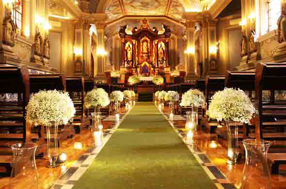 Decorar igreja para casamento 010