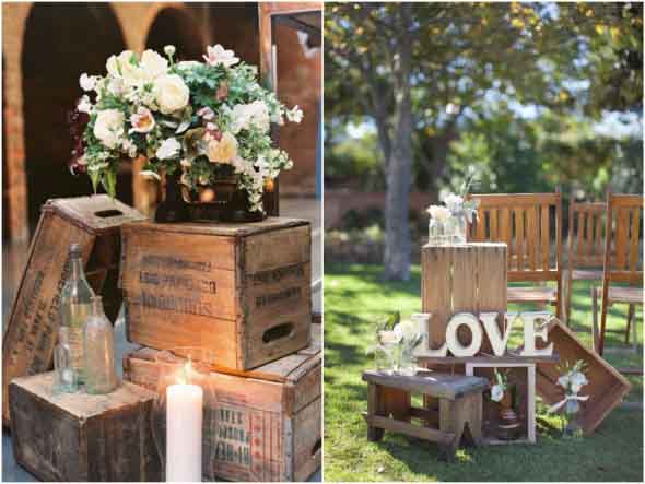 Decoração casamento rústico 011