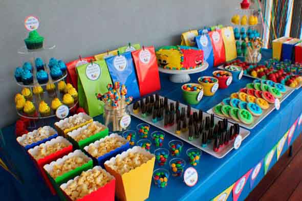 Ideias para servir comida em festa infantil 005