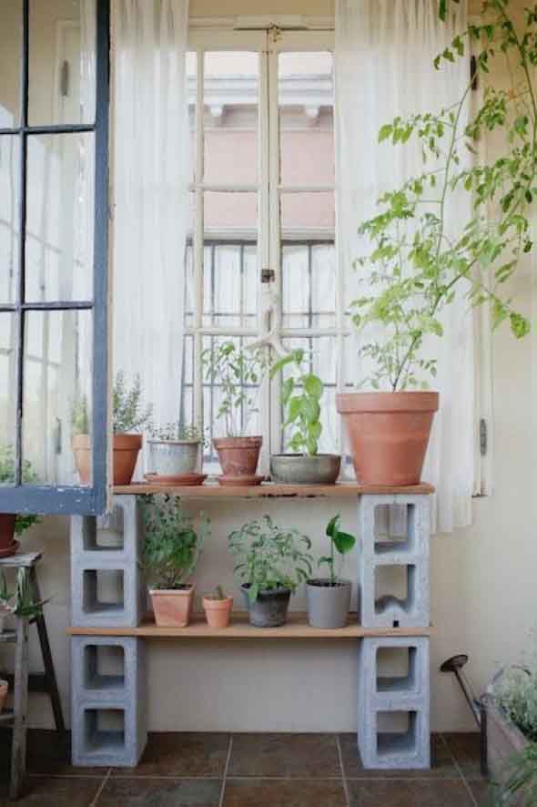 Mesinhas laterais para plantas em casa 015