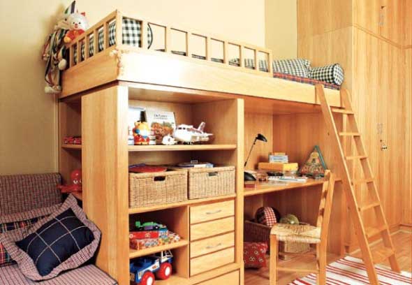 Cama suspensa 017