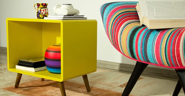 Decore sua casa com móveis coloridos 004