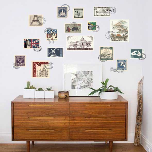 Decoração para quem gosta de viajar 009