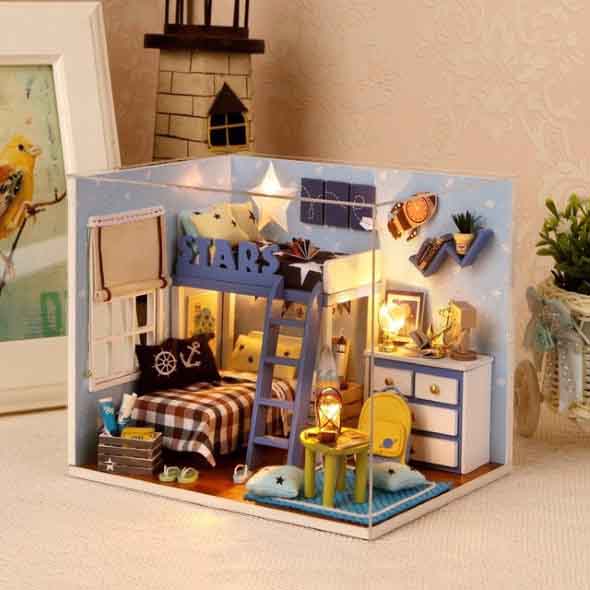 Decore sua casa com miniaturas charmosas e criativas 010