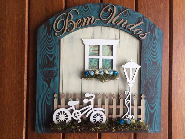 DIY - Como fazer placa de boas vindas 011