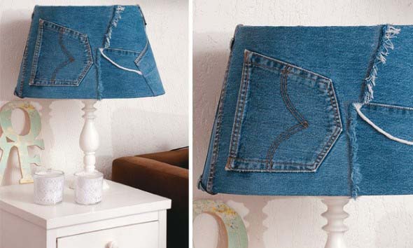 Decore sua casa com peças de jeans velhos 005