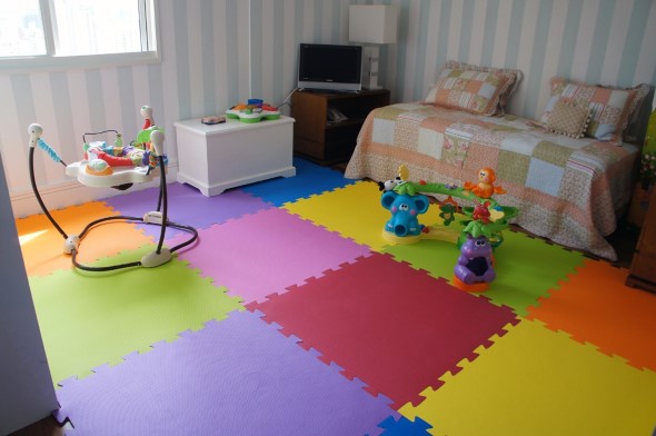 Piso emborrachado para quarto infantil 001