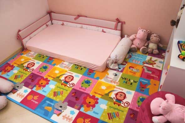 Piso emborrachado para quarto infantil 005