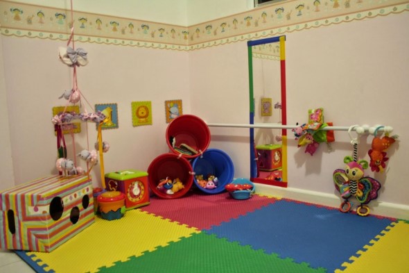 Piso emborrachado para quarto infantil 017