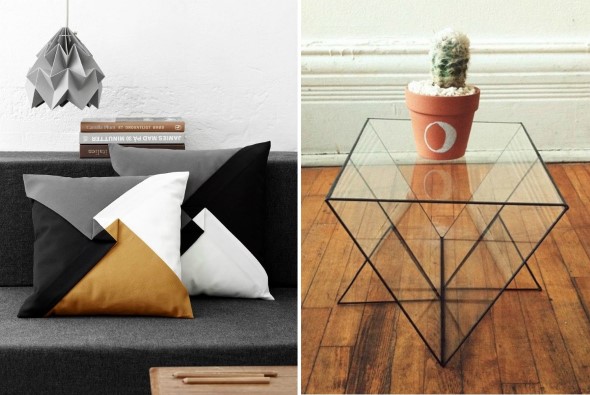Decore sua casa com objetos geométricos 014