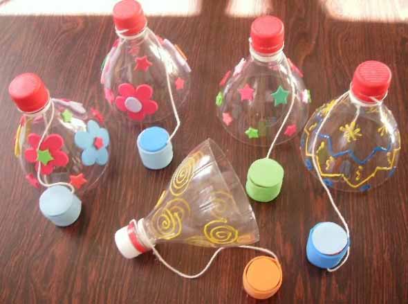 Brinquedos de material reciclado para o Dia das Crianças 012