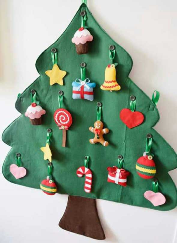 Árvores de Natal criativas 018