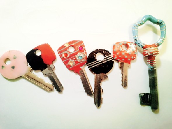 DIY - Como fazer chaves personalizadas 002