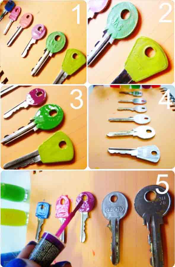 DIY - Como fazer chaves personalizadas 003