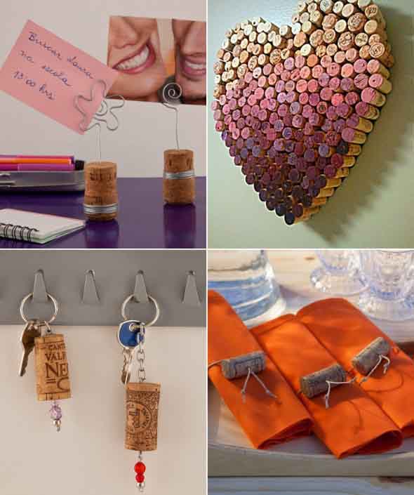 Ideias criativas de decoração com rolhas 013
