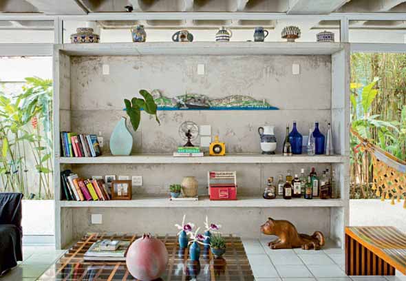 Concreto aparente na decoração