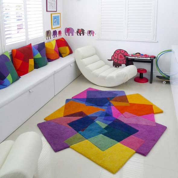 Decorar ambientes com as cores do arco-íris 001