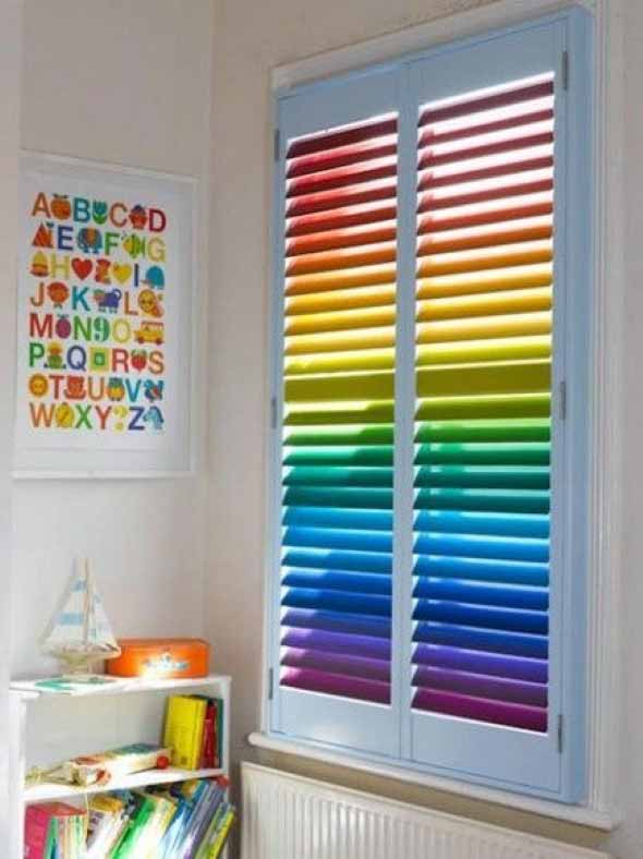 Decorar ambientes com as cores do arco-íris 016